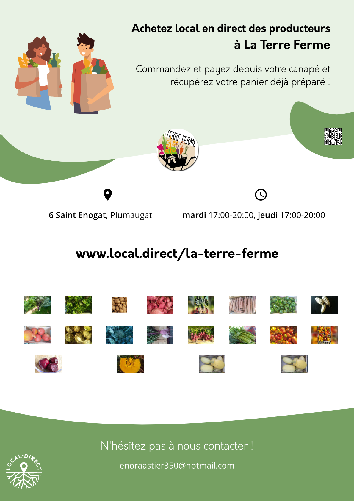 La Terre Ferme - produits locaux en vente directe à Plumaugat - local ...