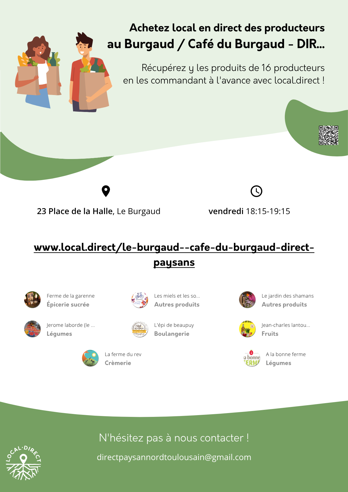 Le Burgaud / Café du Burgaud - DIRECT PAYSANS - produits locaux en ...