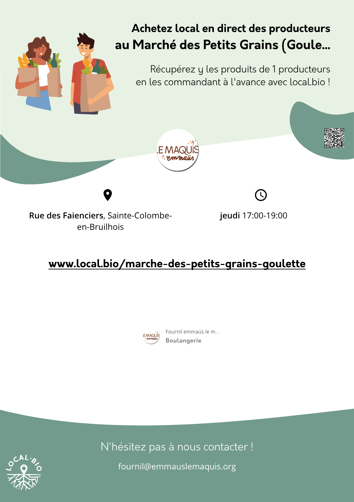 épicerie salée Vente à la ferme de la Goulette local.direct